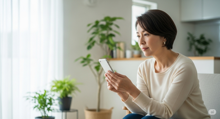 50代におけるLINEの頻度とその理由