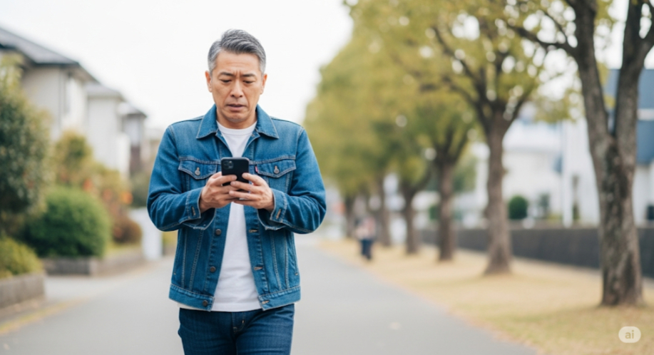 50代男性のそっけない返事や既読スルーの本音