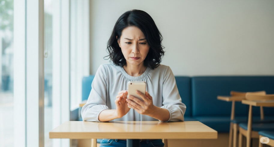 50代女性が抱えるLINEの悩み