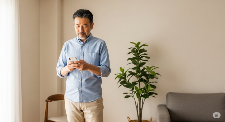 既婚男性のLINE頻度について